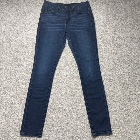 Women’s Buckle Black Dark Wash Fit No. 76 Skinny Jeans Size 28x32 - Picture 2 of 9